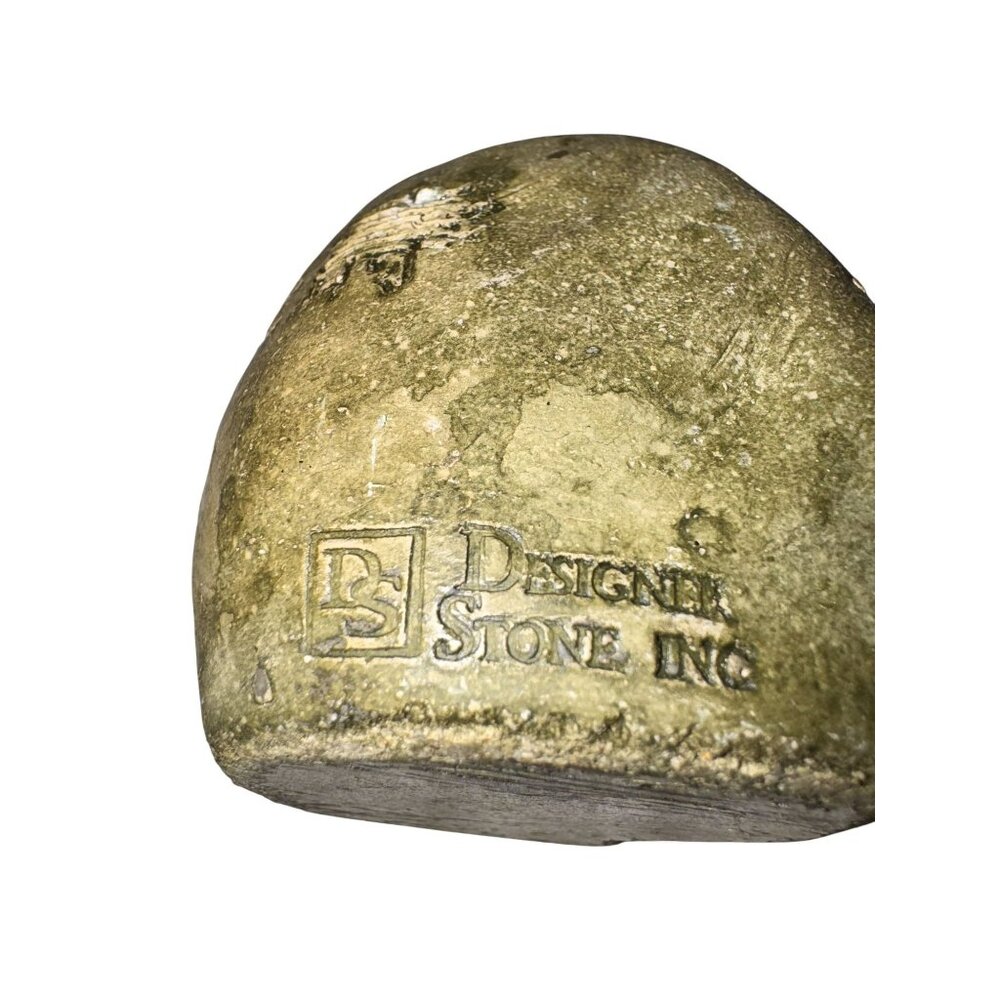 Designer stone Inc Turtle Figurine Stone Statue Home Decor 4" Rustic Finish - Picture 9 of 9